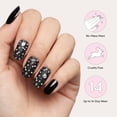 thumbnail image 6 of Dashing Diva Gloss Gel Nail Strips, Bone Yard, 32 Count, 6 of 6