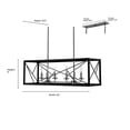 thumbnail image 6 of Millennium Lighting  Surrey 6 Chandelier Ceiling Light - 6 Lights, 6 of 6