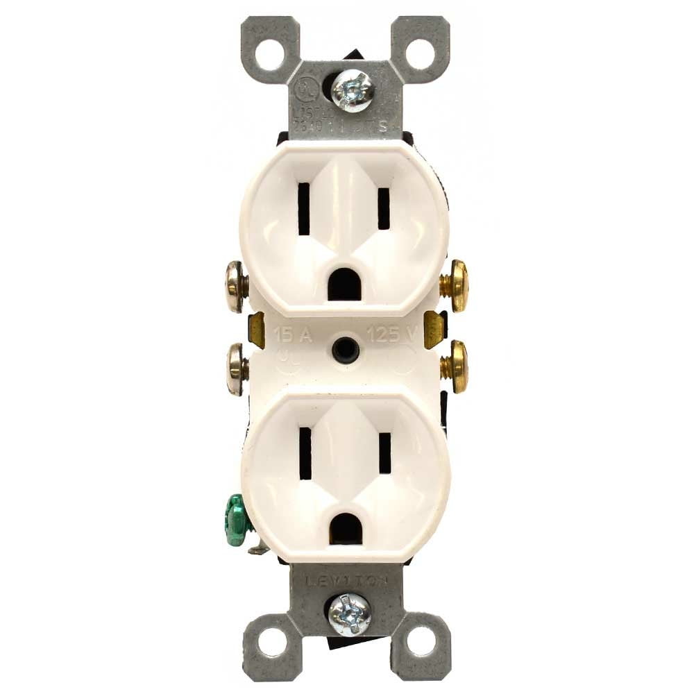 Leviton Boat Electrical Outlet T5320 15A / 125V White