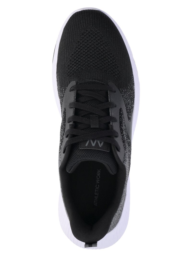 Men\'s Athletic Work Shoe - Black and White Athletic Works Men main image 4