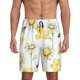 thumbnail image 1 of Balery Sweet Honey Pantalones cortos de pijama de punto de algodón para hombre con cinturilla y bolsillos-Large, 1 of 6