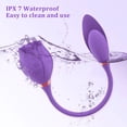 thumbnail image 2 of Rose Toy for Women, 3 in 1 Vibrators and Adult Sex Toys G Spot Clitoral Stimulator Sex Accessories for Adults Couples Women, Purple, 2 of 4