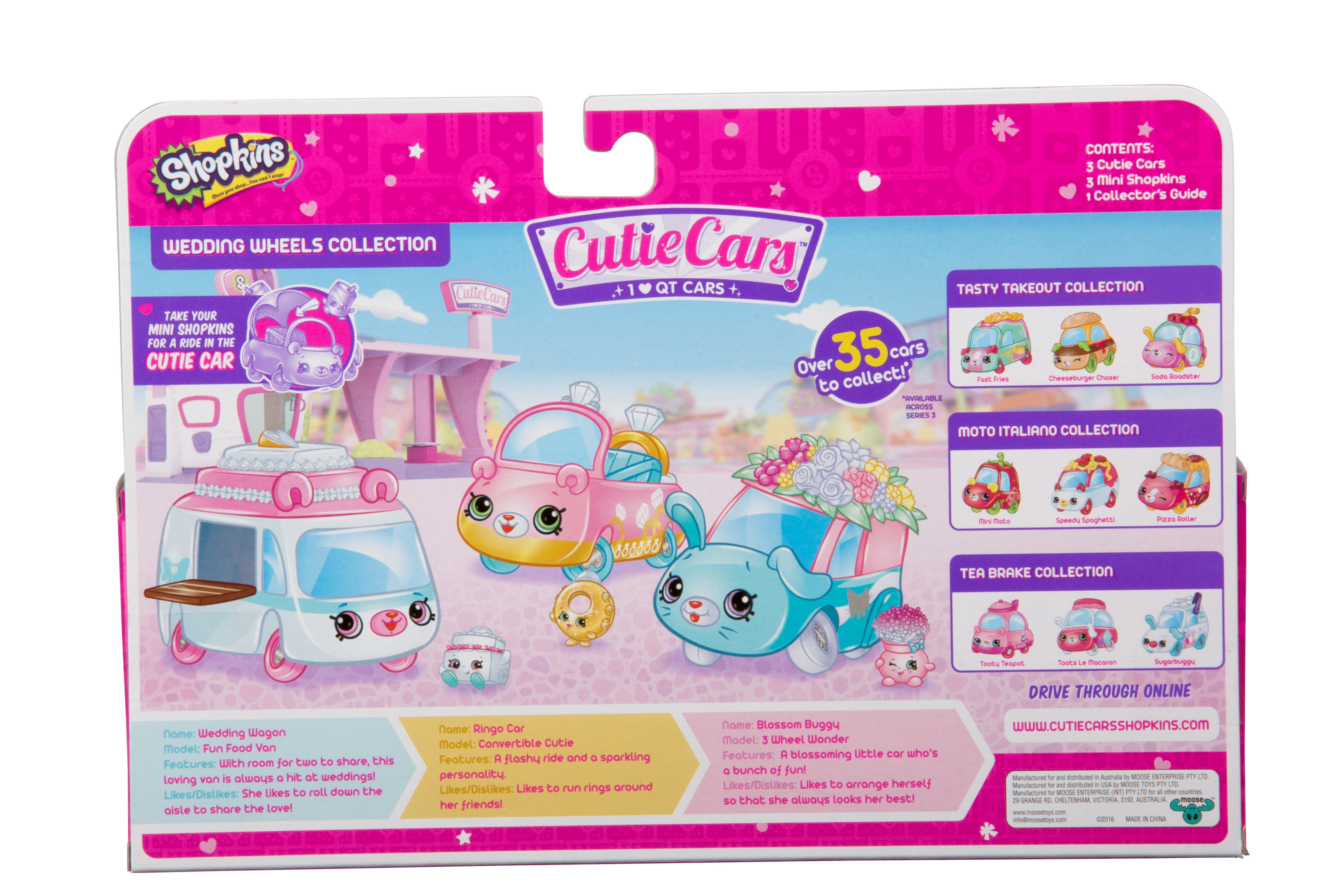 shopkins cutie cars list