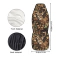 thumbnail image 5 of Garronmavis Hunting Forest Deer Car Front Seat Covers Automobile Seat Cover Sets 2 Pack Breathable Seats Protectors Universal fit for Most of SUV,Sedan,Trucks, 5 of 7