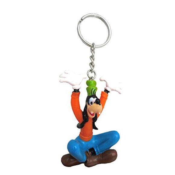 Disney Goofy Figural PVC Keyring,Multicolor