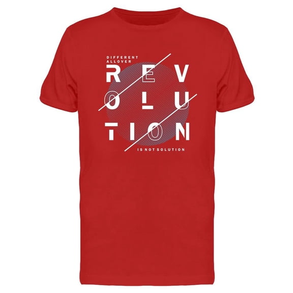 Revolution Design T-Shirt Men -Image by Shutterstock, Male Small