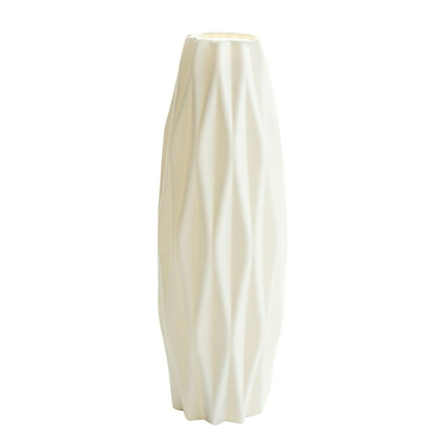 1pc Plastic Shatterproof Flower Plant Pot Vase PP for Study Room Home Wedding Decor