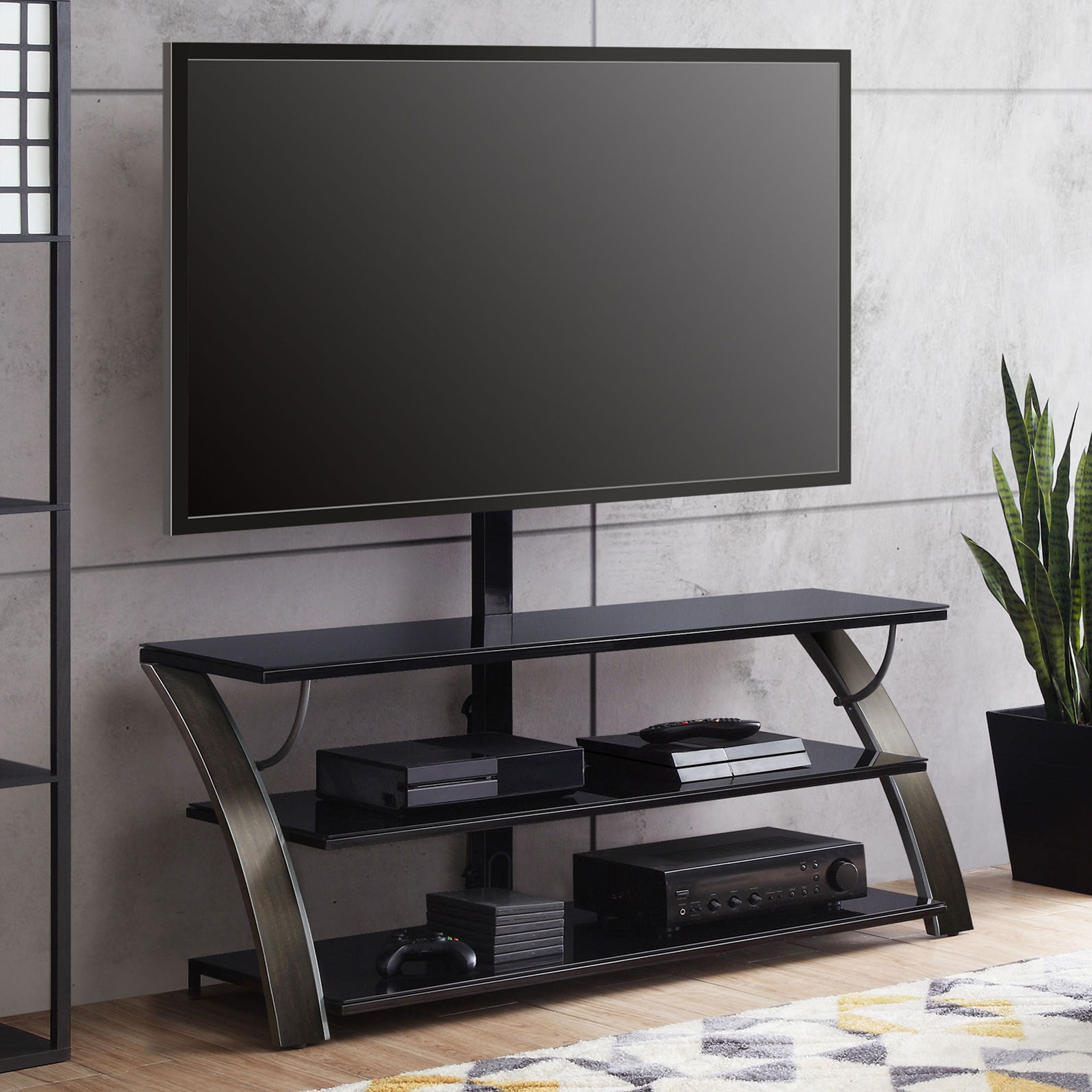 Whalen Payton 3 in 1 Flat Panel TV  Stand  for TVs up to 65 