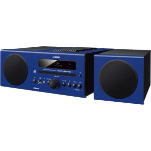 Yamaha MCR-B043 Micro Hi-Fi System - 30 W RMS - Racing Blue - CD Player - 1 Disc(s) - AM, FM - 30, 30 x AM, FM - CD-RW - 2 Speaker(s) - CD-DA, MP3, WMA - Bluetooth - USB - Remote