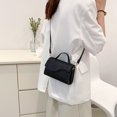 thumbnail image 4 of Bolsa Bolso bandolera de hombro con lentejuelas brillantes a la moda. bolso con solapa para mujer (negro) Ehuebsd Nuevos Originales, 4 of 9