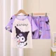 thumbnail image 3 of Pijama De Ropa Infantil De Manga Corta De Verano Para Niñas, 3 of 8
