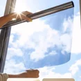 thumbnail image 4 of Película de aislamiento solar para ventanas, antideslumbrante, opaca, para vidrio, para balcón, transparente unidireccional, sombreado, 4 of 5