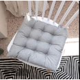 thumbnail image 3 of Cojín de asiento de silla grueso de verano, taburete de estudiante, banco, almohadilla de oficina, silla de comedor, asiento de escritorio, respaldo, almohada, cojines para exterior y jardín, 3 of 5