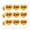 Clear, variant on Let's Roll Armadillo Roller Skates Funny Humor Heart Shaped Planner Calendar Scrapbook Craft Stickers