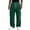 09# Dark Green, variant on Mens Wide Leg Baggy Sweatpants High Waist Casual Joggers Pants | Drawstring Elastic Waist, Casual Lounge Pants, Fashion Streetwear, Cargo Pants, Side Pocket Light Blue M