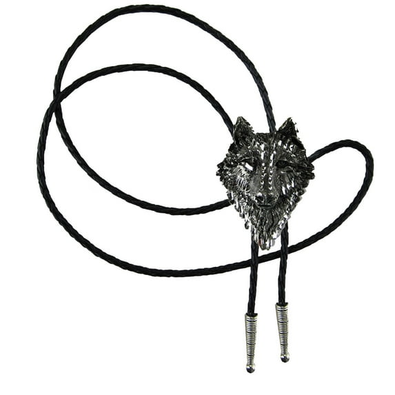 BuyYourTies - Silver Bolo Tie - Made in USA