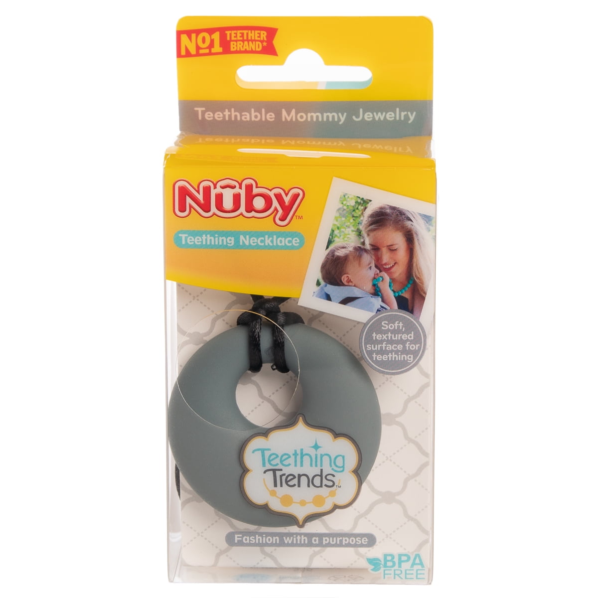 Nuby Teething Necklace 1 2 3 6 12 Packs
