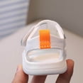 thumbnail image 3 of Ymyiu Toddler Sandals Boy Kids Sandals Waterproof Adjustable Back Band Outdoor Slide Sandal Open Toe Size 5.5(Beige, Toddler 5.5), 3 of 4