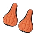thumbnail image 1 of Funda para asiento de bicicleta, funda para cojín de asiento de bicicleta, práctica, elegante, protectora portátil Naranja, 1 of 8