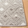 thumbnail image 4 of SAFAVIEH Montauk Katee Geometric Diamonds Area Rug, Charcoal/Ivory, 8' x 10', 4 of 9
