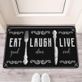 thumbnail image 2 of Home Live Kitchen Spoon Doormat,Non Slip Durable Welcome Mat Decorations Floor Door Mats for Indoor Outdoor Bathroom, 2 of 6