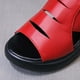 thumbnail image 5 of Amzcrzy Zapatos de mujer,Zapatos de mujer,Zapatillas de mujer, Sandalias para mujer elegantes de verano con punta abierta y plataforma de cuña retro. Sandalias Mujer Zapatillas De Casa, 5 of 6