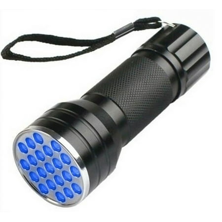 INTBUYING Handheld Blacklight Stain & Urine Detector Torch. The Best Ultra Violet Flashlight to Find Stains on Carpet, Rugs or Furniture (Best Rug Material For Allergies)
