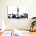 thumbnail image 3 of Elephant Stock Chess Game Victory Wall Art - Horizontal Canvas Wall Art - Living Room Wall Decor - Hobbies And Lifestyle Canvas - White And Black Decor - 12" x 8", 3 of 8