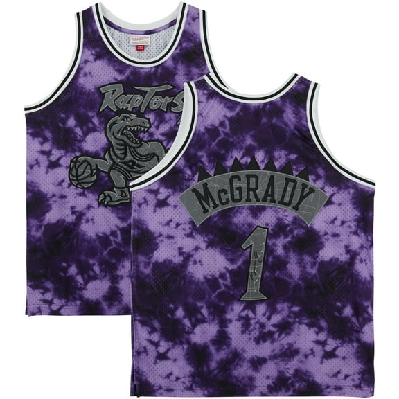 Tracy McGrady Toronto Raptors Autographed Purple Galaxy Mitchell & Ness 1998-1999 Swingman Jersey - Fanatics Authentic Certified
