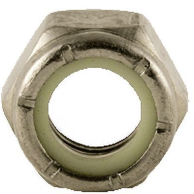 3/8"-16 UNC NE (STANDARD) Nylon Insert Lock Nut, Stainless Steel (18-8), (inch) (Quantity: 2500)