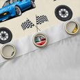 thumbnail image 4 of Erosebridal Cartoon Car Kitchen Curtains, Trophy Black Out Curtains Pack of 2 (42x63 Each), Cream Multi, 4 of 5