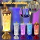 thumbnail image 3 of TQEHS Vela LED impermeable con purpurina y espiral sin llama para fiestas S0Q6 Decoratio* T0R5, 3 of 5