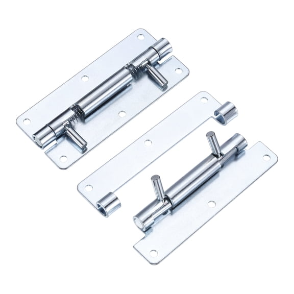 2Pcs 4" Quick Release Hinges, Carbon Steel Galvanized Detachable Hinges Spring Release Door Hardware for Cabinet Indoor Kitchen Cupboard Wooden Furniture Outdoor Hardware