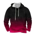 thumbnail image 1 of Sudadera con capucha para hombre, moda, bolsillos, manga larga, estampado degradado, sudadera con capucha, blusa para hombre, blusa de poliéster, 1 of 4