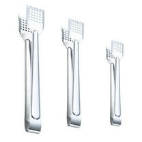 Shenmeida 3Pcs Kitchen Tongs Stainless Steel Buffet Serving Utensils Salad BBQ Tongs Heavy Duty Serving Food Tongs for Frying,Cooking,Clipping Toast Bread,Grilling,Pastry, Sandwich