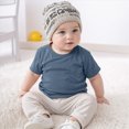 thumbnail image 2 of TOWED22 Boys Summer Tops 5-12 Years Short Sleeve Crew Neck T-Shirts Lightweight Breathable Tee Shirts(Navy,3-6 M), 2 of 5