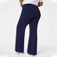 thumbnail image 3 of XINXIAOO Pants for Women Business Casual Outfits for Women Navy Womens Pants Lightweight Pants Women Women's Wide Leg Pants Summer Pants, 3 of 7