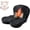 C, variant on Ergonomic Memory Foam Seat Cushion with Coccyx Cutout, L-Shaped Lumbar Support Pillow, Non-Slip Chair Cushion for Office, Car, Truck & Wheelchair