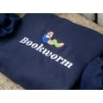 thumbnail image 2 of Embroidered Bookworm Crewneck, 2 of 2