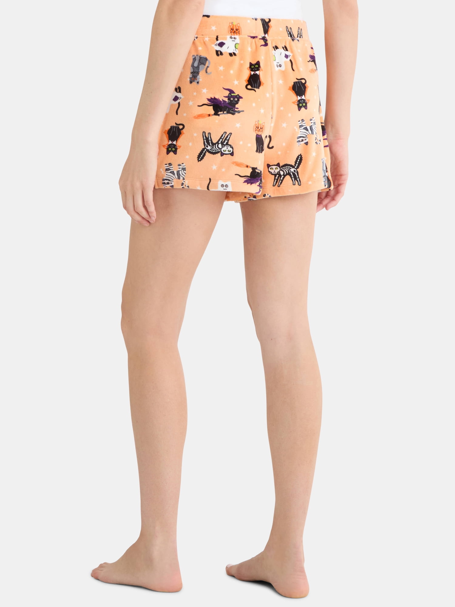 Halloween Women's Sleep Shorts from Way To Celebrate, 2-Pack, Sizes XS-3X