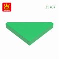 thumbnail image 1 of 400Pcs/lot Special Tile Modified 2x2 Aperture Free Triangular Block Moc Accessories Compatible with 35787 Brick DIY Toy 46.Green about400pcs, 1 of 6