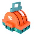 thumbnail image 3 of Interruptor de desconexión de cuchillo de doble tiro Zhivalor suministros eléctricos Naranja y Rojo 3P 225A AC380V, 3 of 8