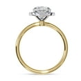 thumbnail image 7 of IGI Certified Lab Grown Diamond Halo Solitaire Engagement Rings for Women, Center 7mm Cushion Cut Anniversary Wedding Rings In 18K Solid Yellow Gold F-G, VS-SI Quality (1.90 Cttw) Ring Size-4.5, 7 of 7