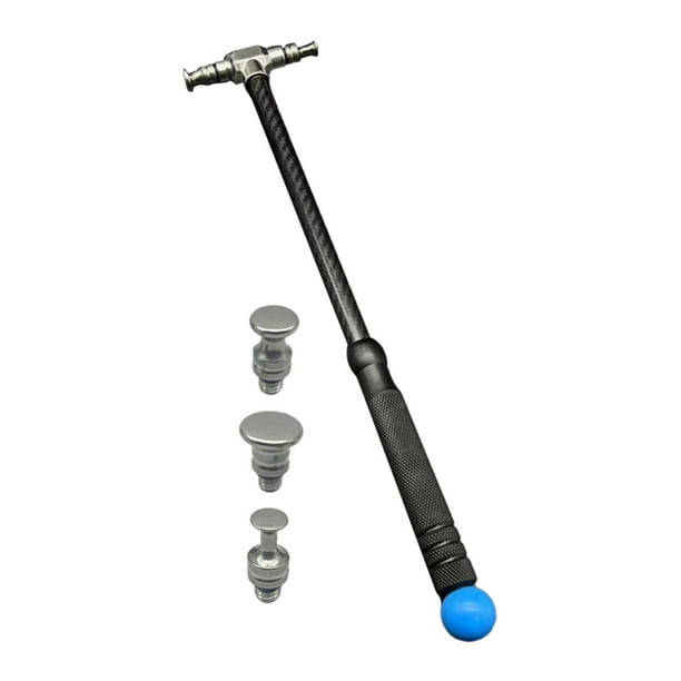 Kits de reparación de abolladuras sin pintura Martillo de reparación ligero profesional con cabezales Conjunto B