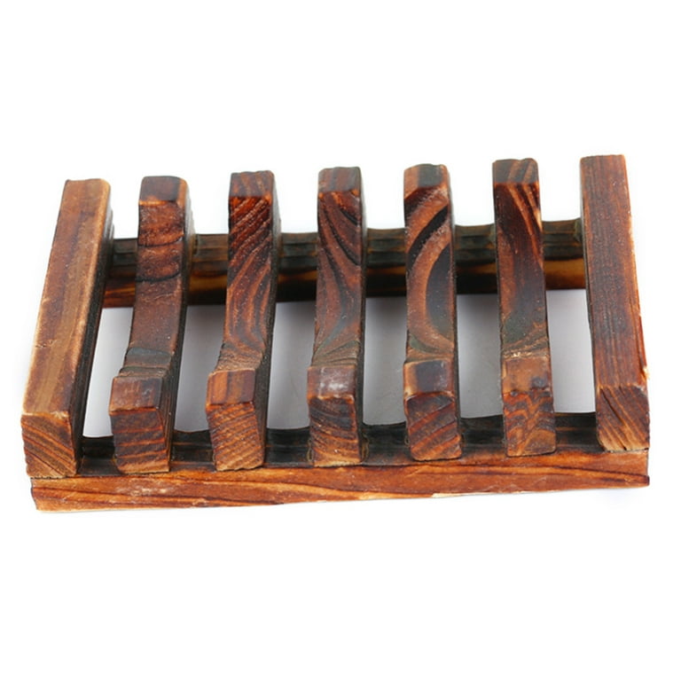 Handmade Solid Wood Plate Rack 
