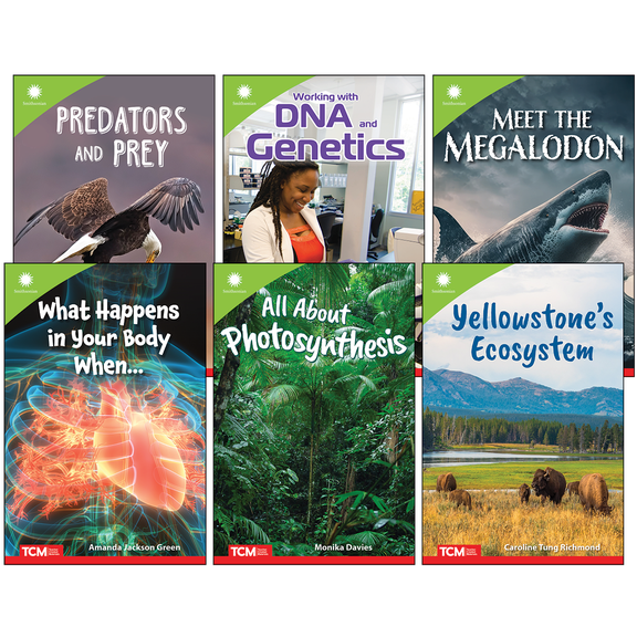 Smithsonian STEAM Life Science Informational Text for Middle School 6-Book Set
