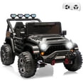 thumbnail image 2 of EastVita 24V 2 Seater Ride on Car, Electric Ride on Toys Remote Control, Black, 2 of 8