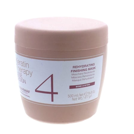 Alfaparf Keratin Theraphy Lisse Design Rehydrating Finishing Mask, 16.8 oz