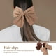 thumbnail image 5 of 2 lazos para el pelo para mujer, pasadores para el pelo con lazo, pinzas para el pelo con lazo grande para niñas., 5 of 5