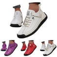 thumbnail image 5 of NOKIO Women's Cushioned Sneakers Lightweight Wide Width L𝗈afers Soft High Top Sport Shoes Breathable Non-S𝗅ip Athlet𝗂c Shoes for Back to College, 5 of 5